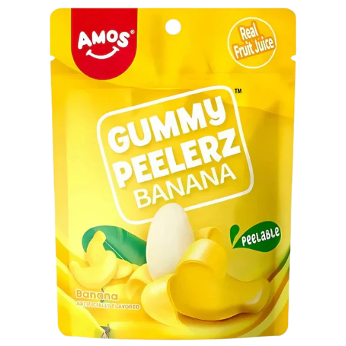 Amos Peelerz Gummy Banana Candy