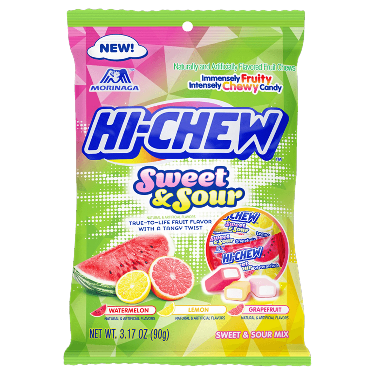 Hi-Chew Sweet & Sour Mix Bag (90g)