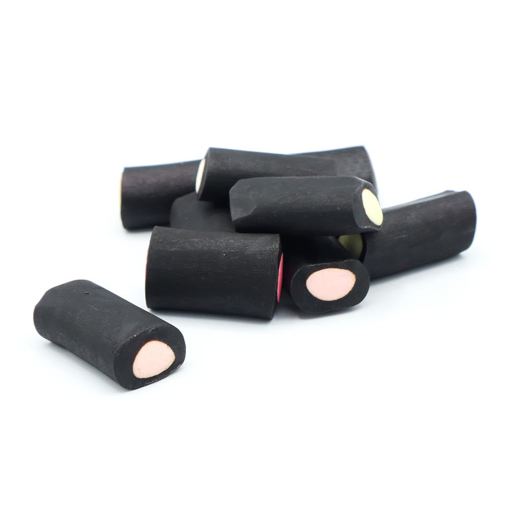 Liquorice Cream Rock (100g)