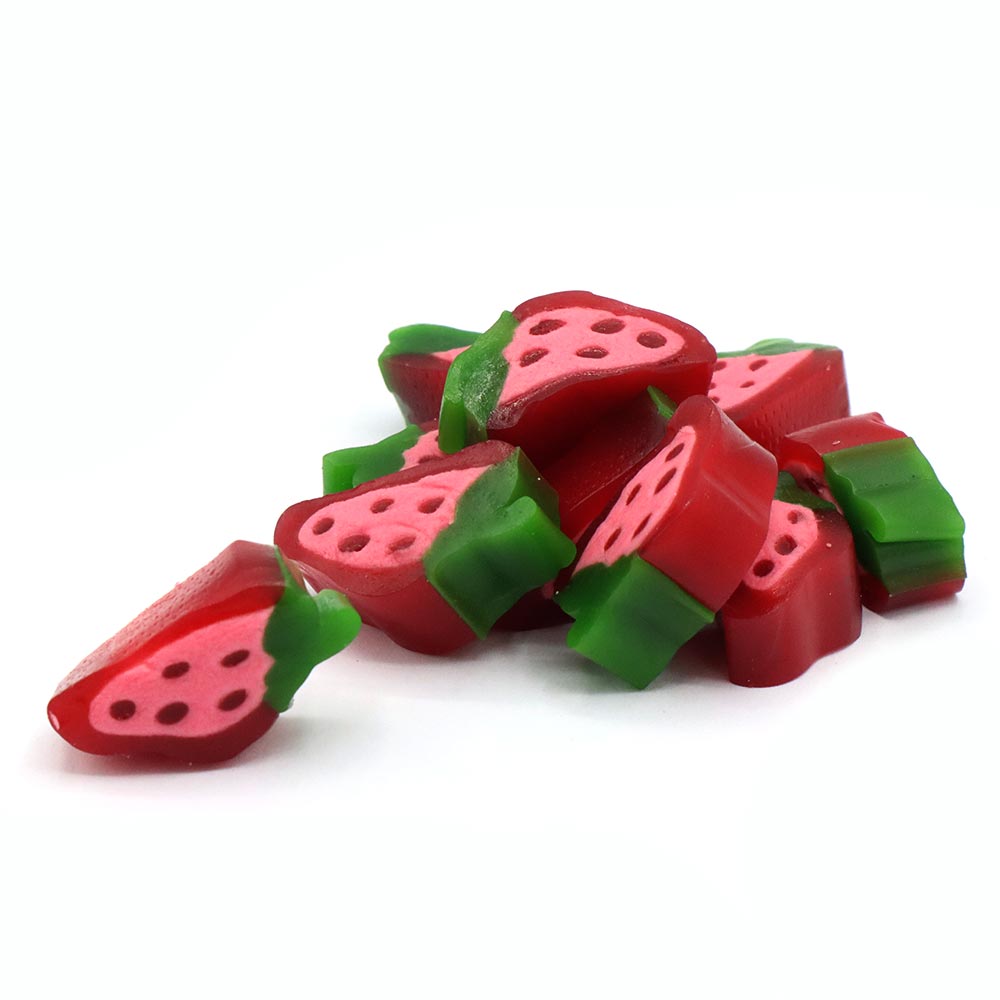Strawberry Liquorice Slices (100g)