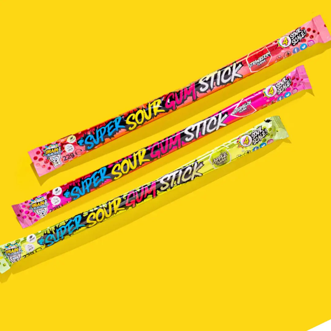 Brain Blasterz Gum Stick Apple Flavour (22g)