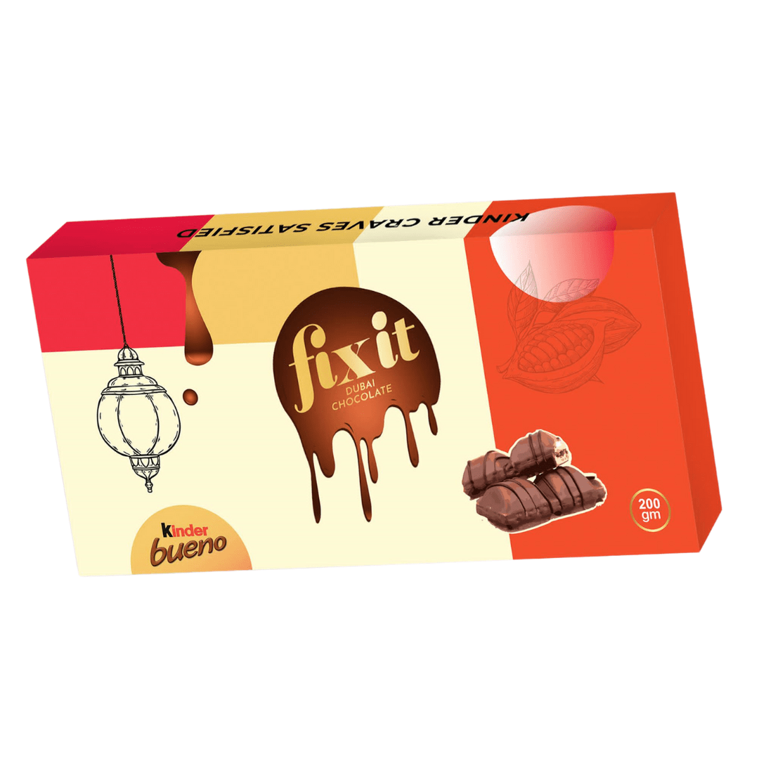 Fix It Dubai Chocolate Kinder Bueno (200g)