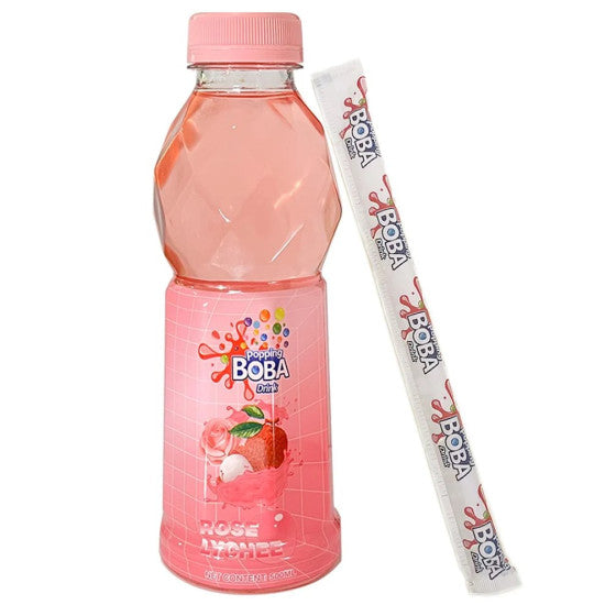 Popping Boba Rose Lychee (500ML)