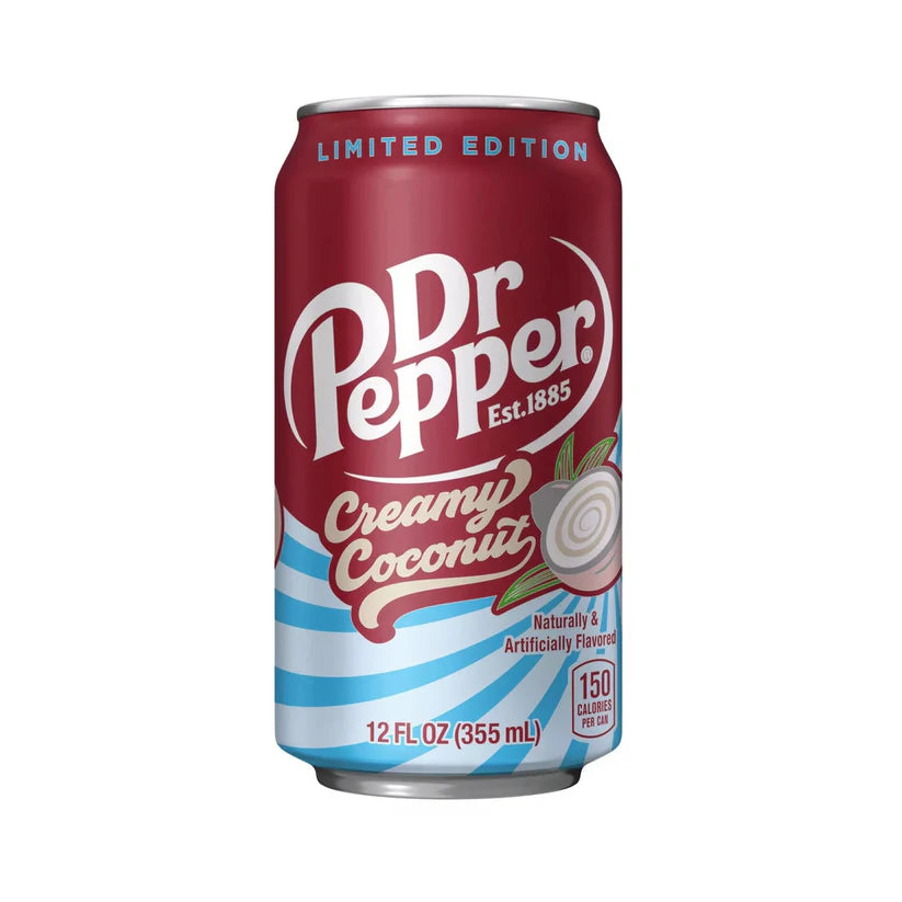 Dr Pepper Creamy Coconut – (355ml)