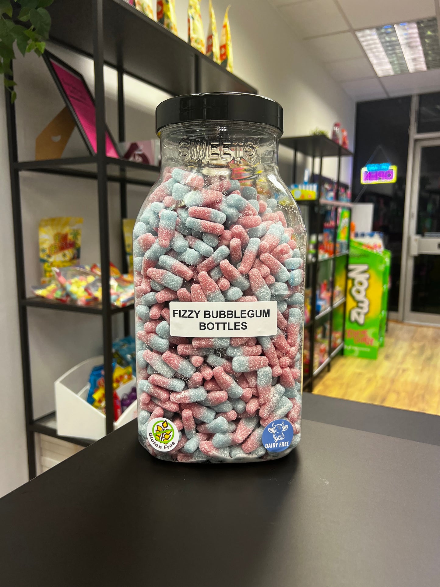 Fizzy Bubblegum Bottles (100g)
