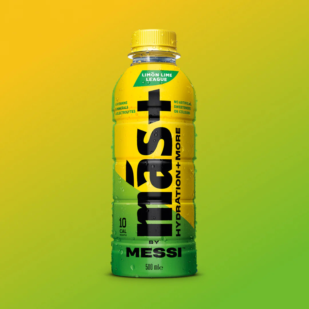 Mas+ by Messi Limon Lime League Drink (500ml) – Bertama Candy