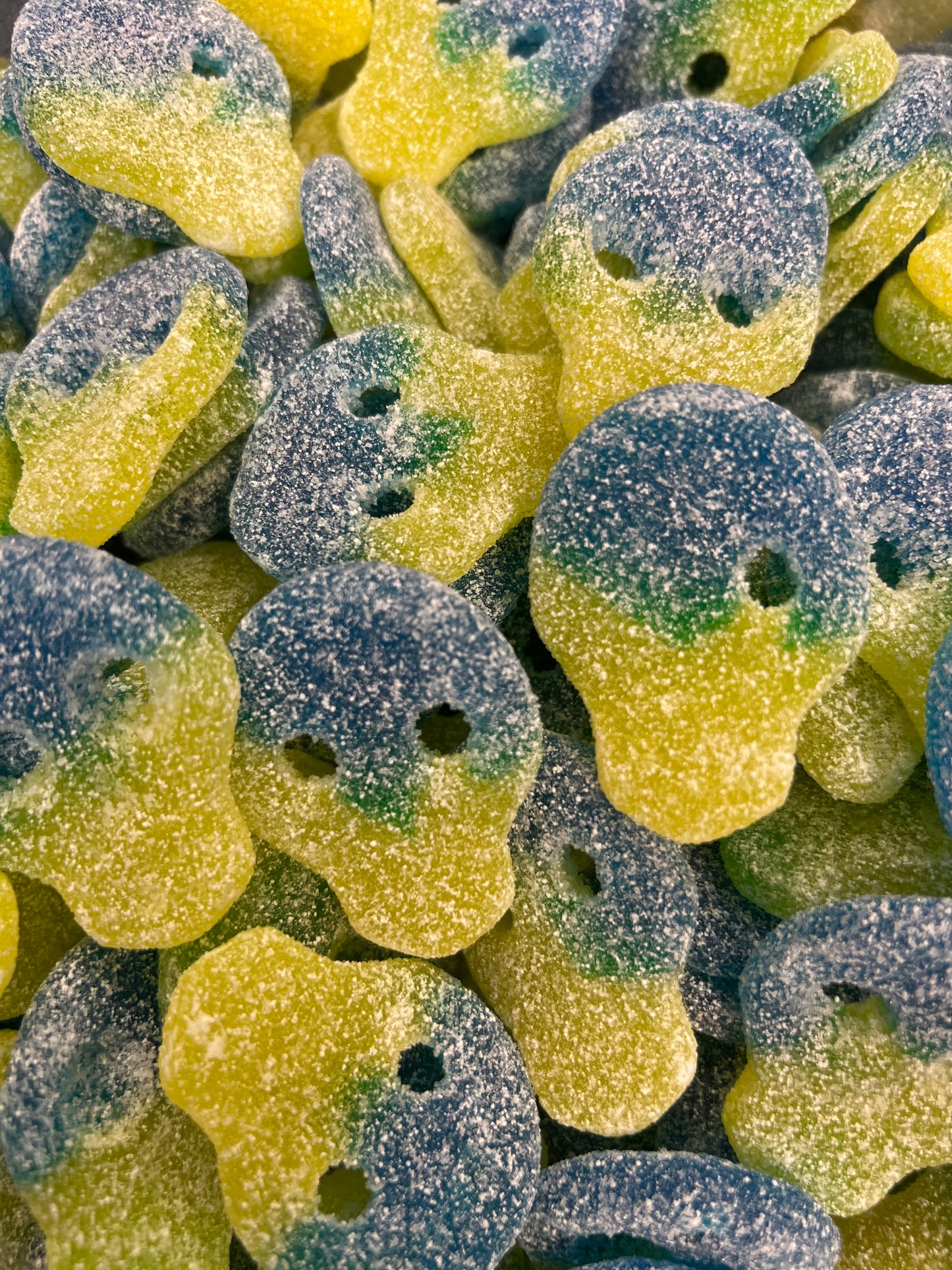 Blue And Yellow Skulls (100g)