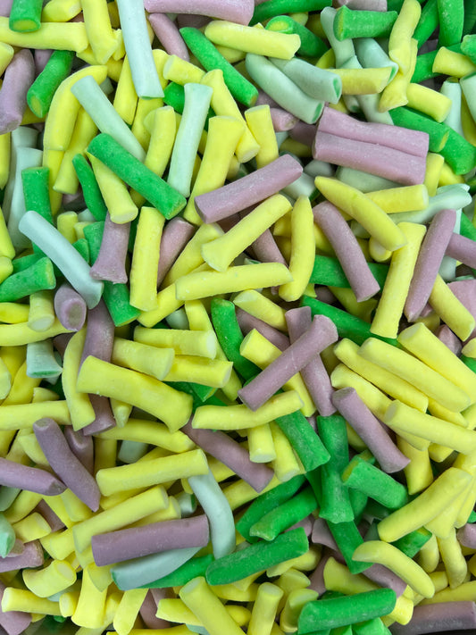 Rhubarb & Custard Tubes (100g)
