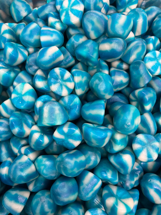 Blue Raspberry Twist Kisses (100g)