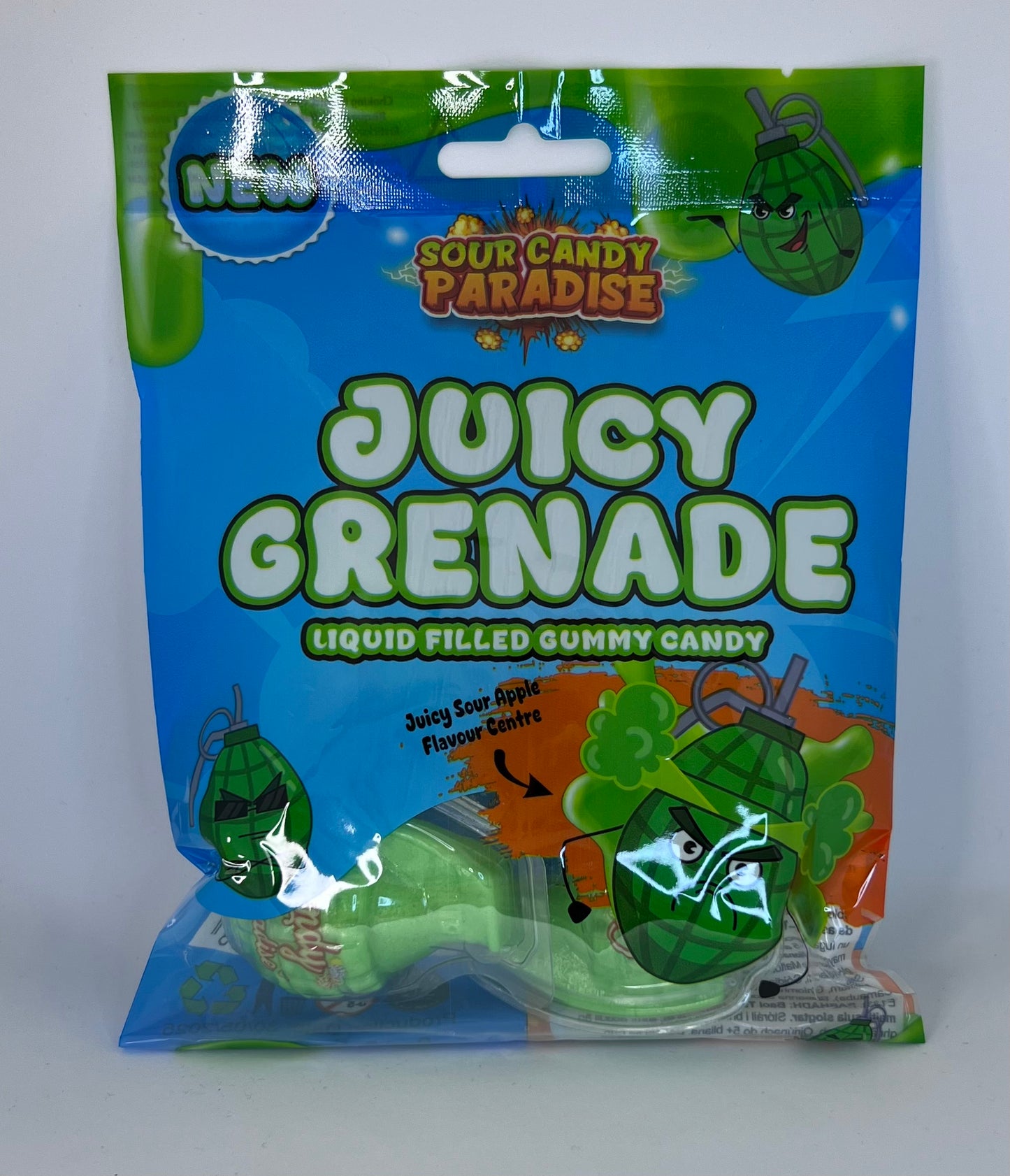 Candy Paradise Sour Juicy Grenade Gummy (72g)