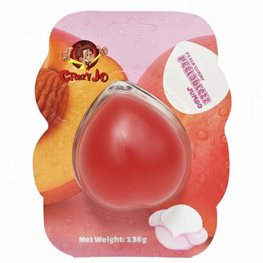 Crazy Jo Peelablezz Jumbo Peach Gummy (136g)