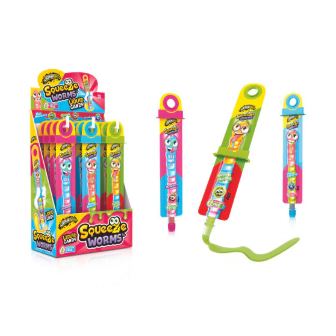 Johny Bee Squeeze Worms (23g)