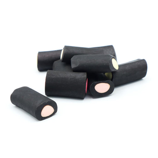 Liquorice Cream Rock (100g)