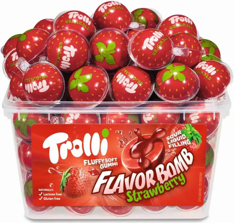Trolli Strawberry Flavourbomb 3D (1x20g)
